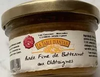 Mängden socker i Purée fine de Butternut aux châtaignes