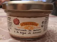 Mängden socker i Tartinade de saumon à la bigne de homard