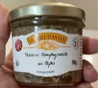 Mängden socker i Terrine de campagne aux cepes