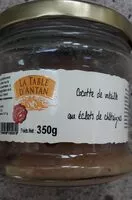 Mängden socker i Cocotte de volaille aux eclats de châtaignes