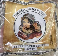 Mängden socker i 12 crêpes pur beurre