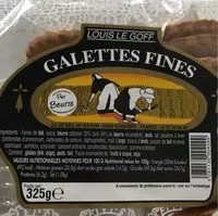 Mängden socker i Galettes fines