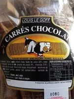 Mängden socker i Carres de chocolat