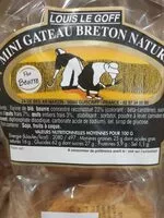 Mängden socker i Mini gâteau breton nature