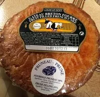 Mängden socker i Gâteau Breton Fourré Pruneau
