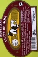 Mängden socker i Petit beurre