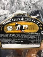 Mängden socker i Madeleines au chocolat