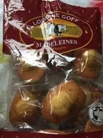 Mängden socker i Madeleines Pur Beurre Louis Le Goff - Sachets Individuels X13