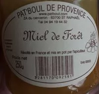 Mängden socker i Miel de la foret