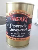 Mängden socker i Piperade basquaise