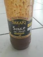 Mängden socker i Sakari sauce au citron