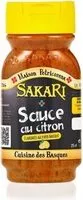 Mängden socker i Sauce Basque Sakari Au Citron 25 CL