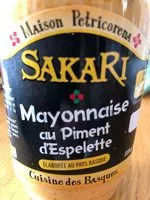 Mängden socker i Mayonnaise au piment d'espelette