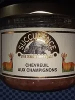 Mängden socker i Chevreuil aux champignons