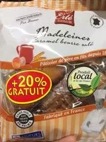 Mängden socker i Madeleines - Caramel beurre salé