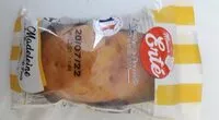 Mängden socker i Madeleine au miel et oeufs frais