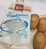 Mängden socker i Madeleine