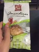 Mängden socker i Amandines aux Amandes