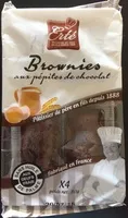 Mängden socker i Brownies aux pépites de chocolat