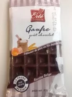 Mängden socker i Gaufre goût chocolat