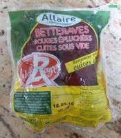 Mängden socker i Betteraves rondes Label Rouge sous vide