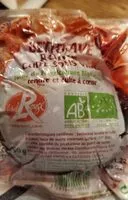 Mängden socker i betterave rouge cuites bio