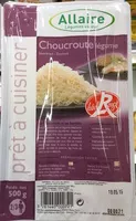 Mängden socker i Choucroute légume