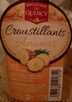 Mängden socker i Croustillants Ananas