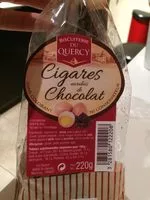 Mängden socker i Cigares enrobés de chocolat