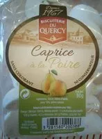 Mängden socker i Caprice à la poire