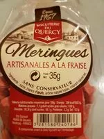 Mängden socker i Meringues Artisanales à la Fraise