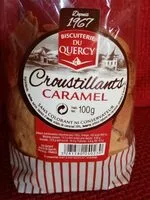 Mängden socker i Croustillant caramel