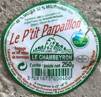 Mängden socker i Le P'tit Parpaillon