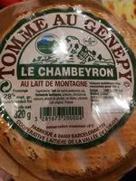 Mängden socker i Tomme au génépy