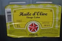 Mängden socker i Huile d'Olive Vierge Extra