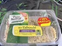 Mängden socker i Taboule Oriental