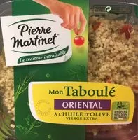 Mängden socker i Taboulé Oriental