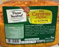 Mängden socker i Mes Carottes rapees