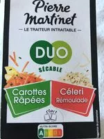 Mängden socker i Duo Céleri Rémoulade & Carottes Râpées