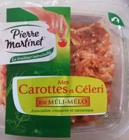Mängden socker i Mes carottes et céléri en méli-mélo
