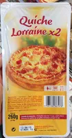 Mängden socker i Quiche Lorraine x2