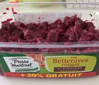 Mängden socker i Mes Betteraves rouges