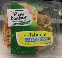 Mängden socker i Mon taboulé aux crevettes au jus de citron