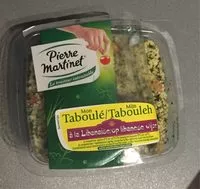 Mängden socker i Taboulé (à la libanaise)