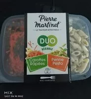 Mängden socker i Carottes Râpées Penne Pesto