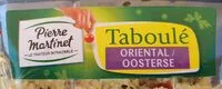 Mängden socker i Taboulet oriental