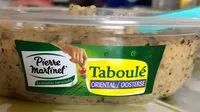 Mängden socker i Taboulé oriental