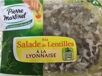 Mängden socker i Ma salade de lentilles à la lyonnaise