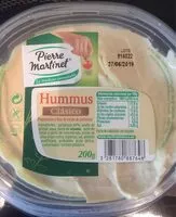 Mängden socker i Hummus clásico