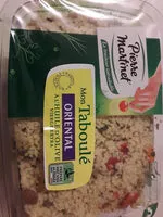 Mängden socker i Taboulé oriental à l'huile d'olive
